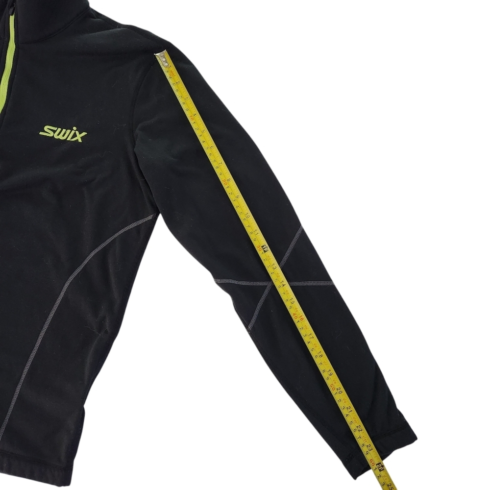 SWIX Black Half-Zip  mid layer men’s size s - Picture 10 of 12